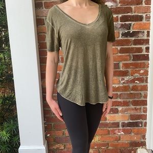 Forest green shirt